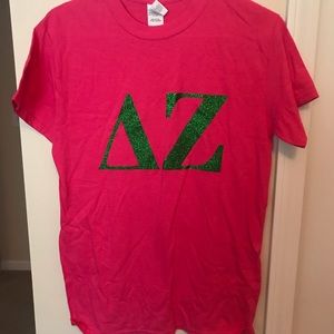 Delta Zeta sparkly Tee